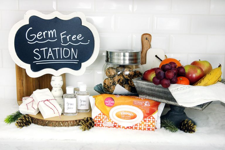 Setting up a Germ Free Station this Cold & Flu Season