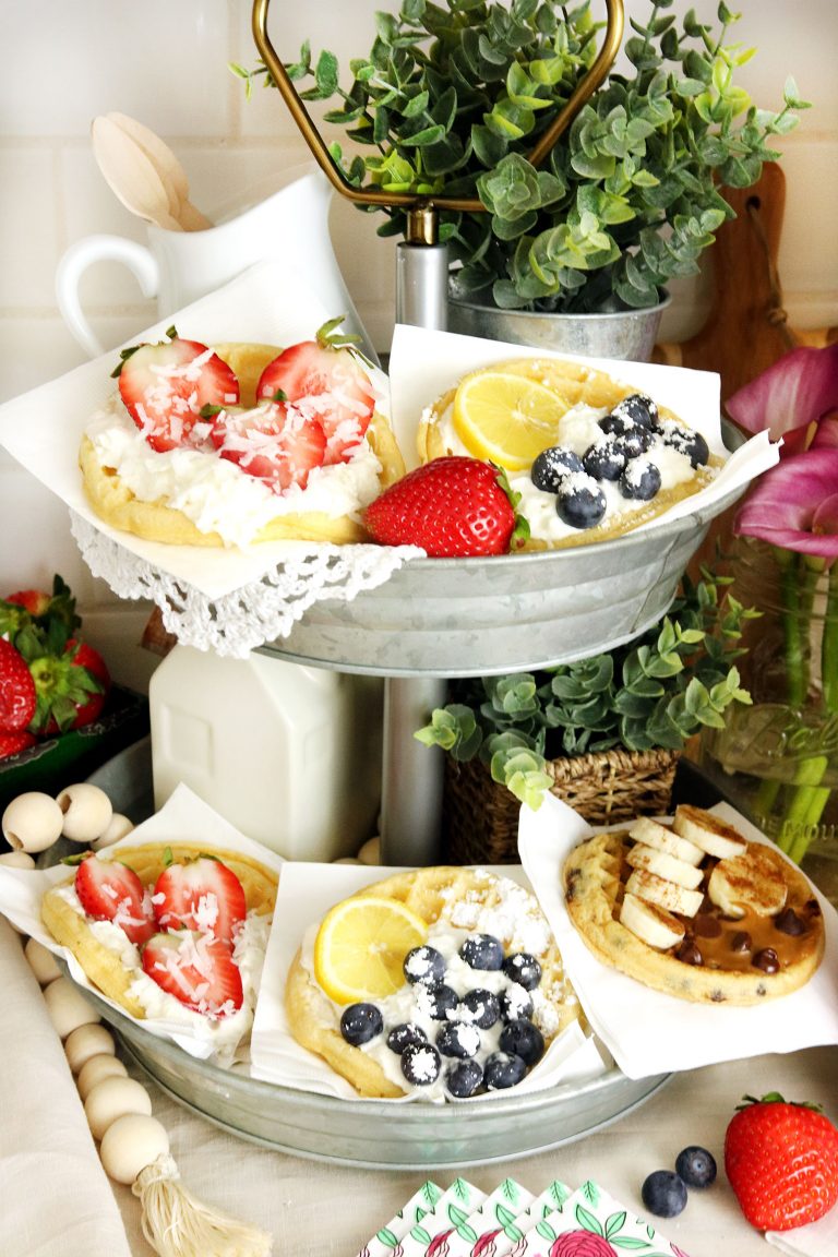 How to Host a Waffle Tea Party, Perfect for Tween Girls