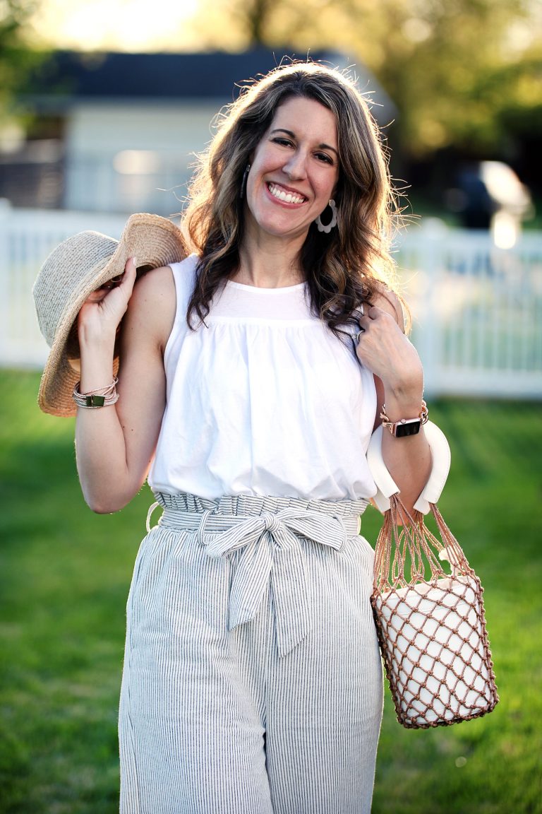 Thursday Fashion Files Link Up #209 – Styling these Paper Bag Pants for the Spring