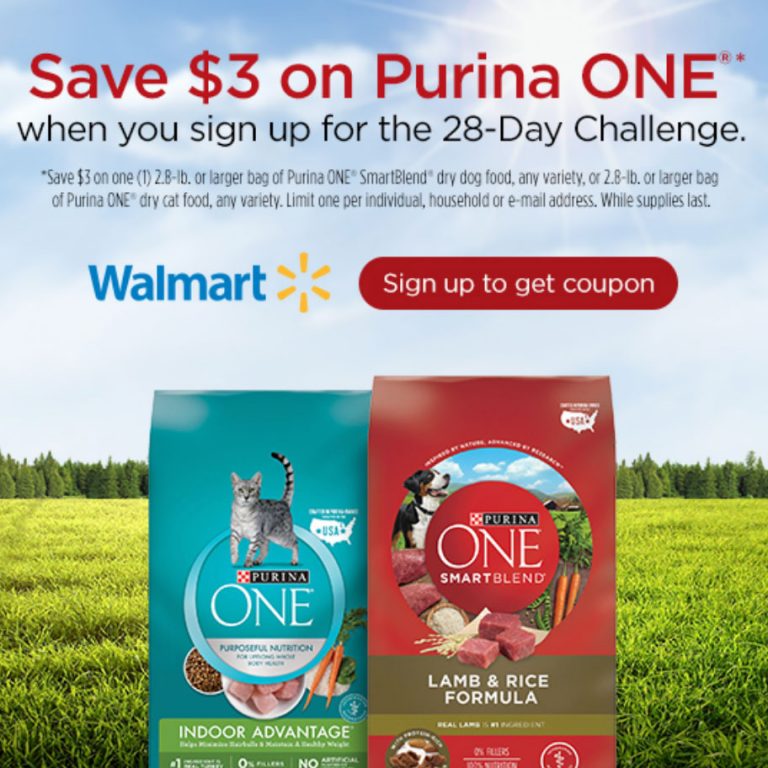 See Results w/ Your Pet in Just 28 Days with Purina ONE®