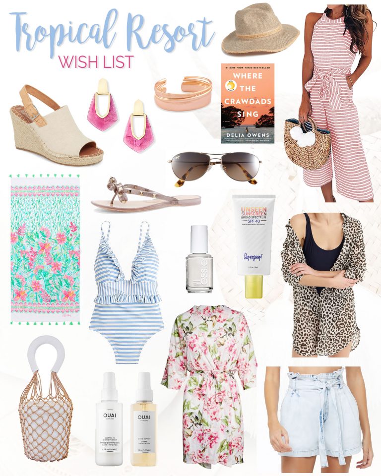 Thursday Fashion Files Link Up #206 – Tropical Resort Wish List