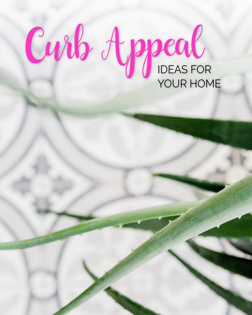 Curb Appeal Ideas For The Home - CurlyCraftyMom.com