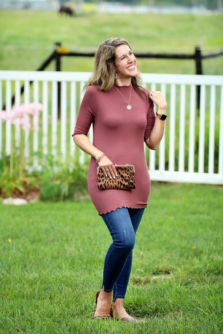 Thursday Fashion Files Link Up #224 – Lettuce Hem Top & Asymmetrical Denim + $100 PinkBlush Giveaway!