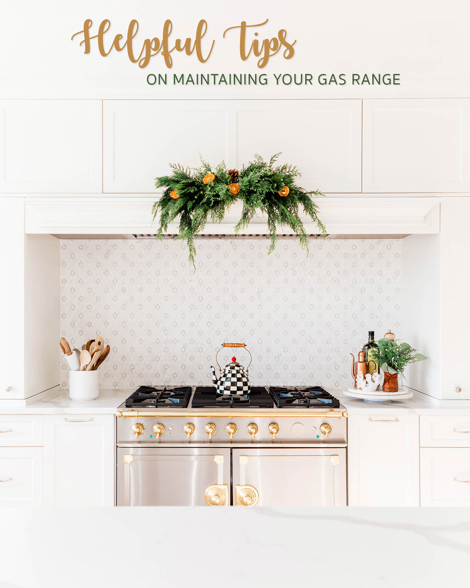 Helpful Tips on Maintaining Your Gas Range - CurlyCraftyMom.com