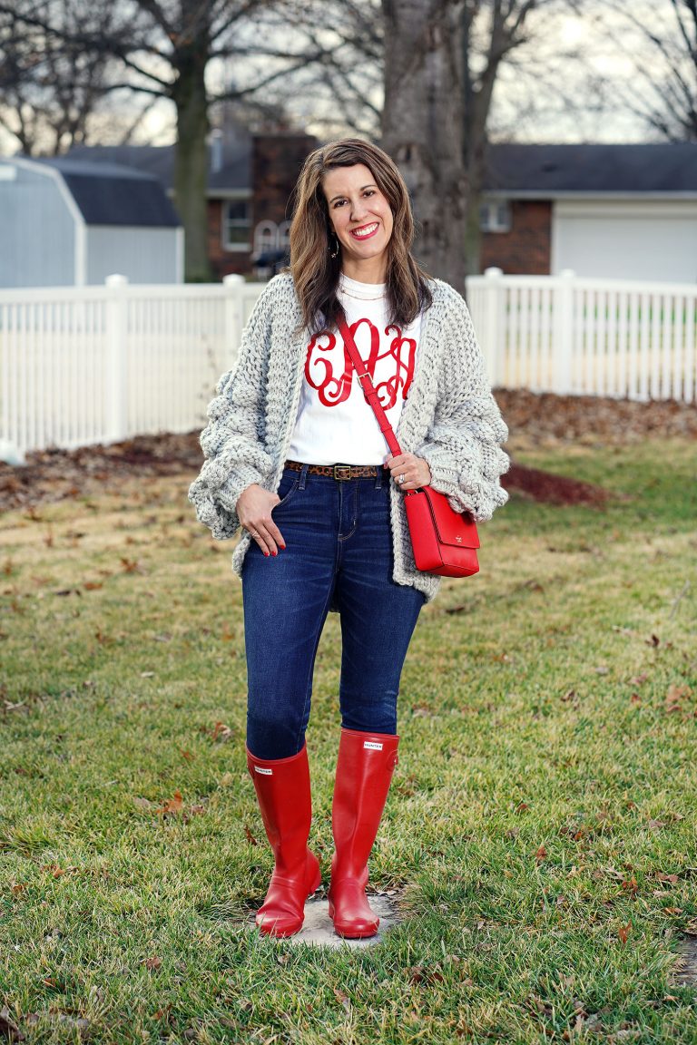 Thursday Fashion Files Link Up #244 – Monograms & Pom Poms for V-Day