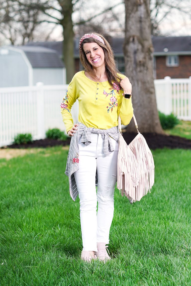 Thursday Fashion Files Link Up #253 – Neons and Embroidery, my Spring Jam!