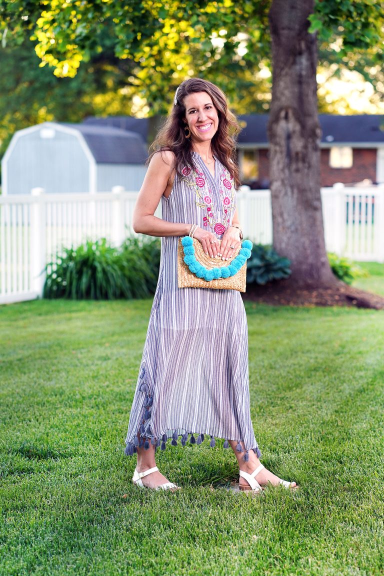 Thursday Fashion Files Link Up #262 – Cool & Breezy Summer Boho Dress