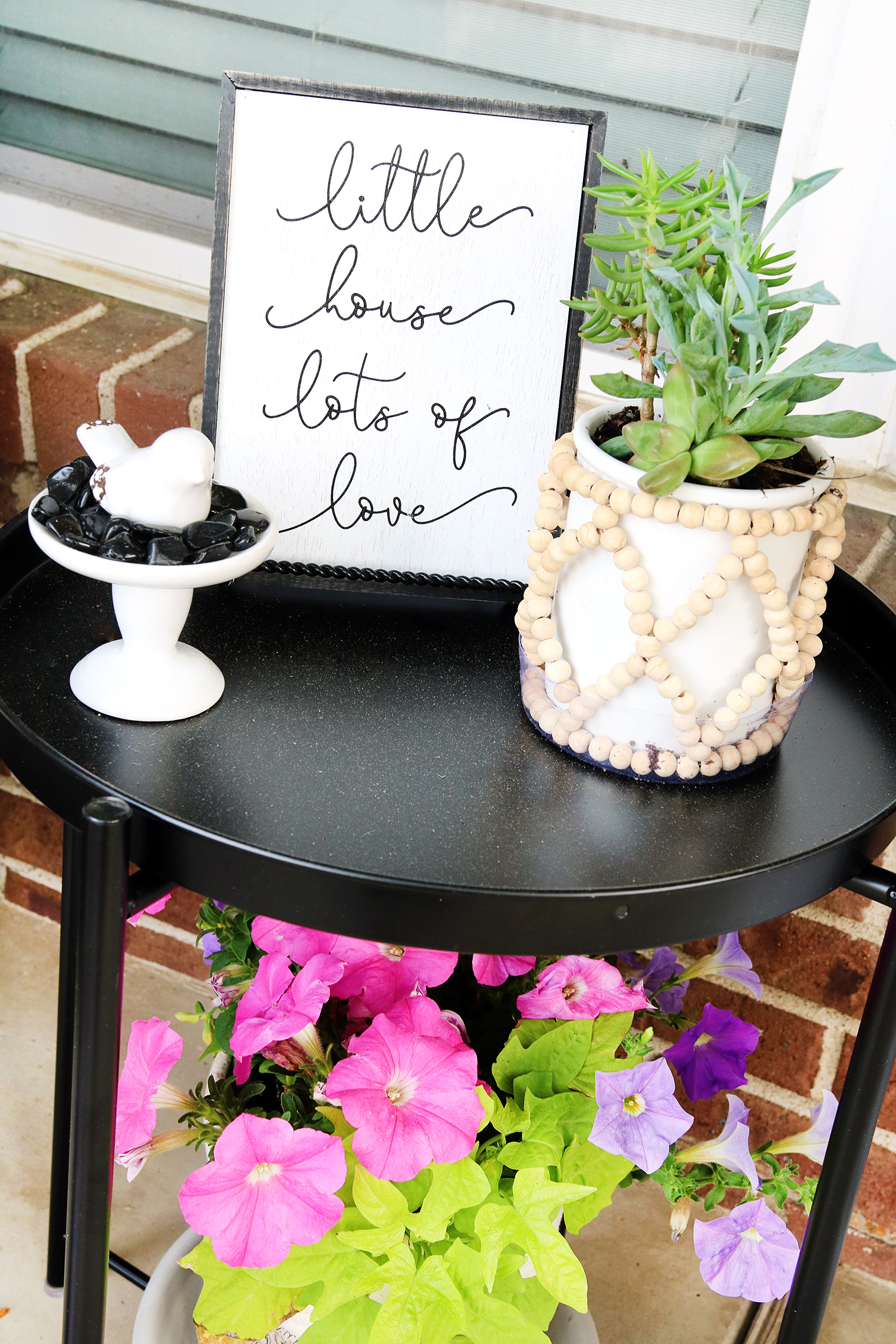 Farmhouse Front Porch Refresh {with ALL Amazon items!}